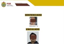 FGE informa sentencia condenatoria de 11 años por homicidio doloso en Tantoyuca y vinculación a proceso por feminicidio en Orizaba