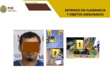 Detenido en flagrancia y objetos asegurados en operativo de cateo con fuerzas federales y estatales en Veracruz