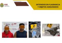 Detenidos en flagrancia y objetos asegurados en operativo de cateo con fuerzas federales y estatales en Veracruz