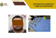 Detenido en flagrancia y objetos asegurados en operativo de cateo con fuerzas federales y estatales en Catemaco