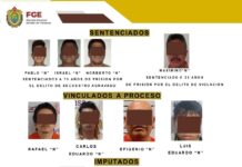 La FGE obtiene en Xalapa sentencia condenatoria de 70 años de prisión por secuestro agravado, así como vinculaciones a proceso e imputaciones por diversos delitos en Córdoba, Poza Rica, Coatzacoalcos y Nogales
