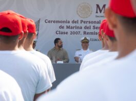 Respalda Pedro Miguel Rosaldo inicio del Servicio Militar Nacional 2026 y refrenda coordinación con la Marina