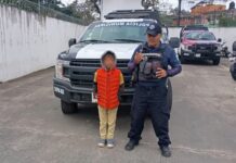 Localizan a menor en Coatepec y lo ponen bajo resguardo oficial