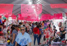 Inaugura alcalde Roberto San Román el Pasaje Comercial de San Valentín en Tantoyuca