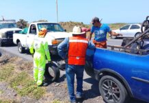 Refuerza SICT seguridad en carreteras de Veracruz con operativo de auxilio vial