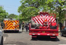Controlado incidente en unidad de Bomberos durante atención a reporte