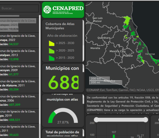Municipios veracruzanos, sin Atlas de Riesgos / Yamiri Rodríguez Madrid