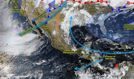 Este fin de semana llega un nuevo Frente Frío: Conagua