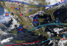 Tormentas este martes en Veracruz: Conagua
