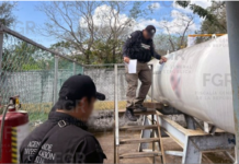 FGR asegura en promedio 5 mil litros de gas LP en San Andrés Tuxtla