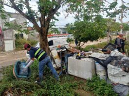 Retiran 49 toneladas de desechos en Segunda Jornada de Eliminación de Criaderos en Coatzacoalcos