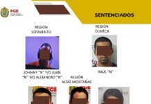 Trabajo ministerial de Fiscalía de Veracruz logra 11 sentencias condenatorias en diversas regiones del estado