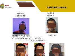 Trabajo ministerial de Fiscalía de Veracruz logra 11 sentencias condenatorias en diversas regiones del estado