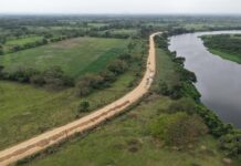 Cumple Rocío Nahle con construcción de 18 km de carretera Hidalgotitlán–Uxpanapa