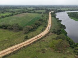 Cumple Rocío Nahle con construcción de 18 km de carretera Hidalgotitlán–Uxpanapa