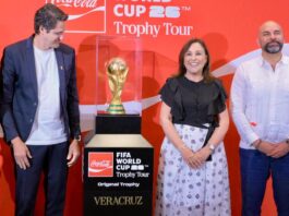 Veracruz se suma al espíritu del Mundial con la llegada del trofeo FIFA 2026