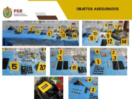 Resultado de cateo en la colonia Cándido Aguilar de Veracruz: Tres detenidos y diversos indicios asegurados