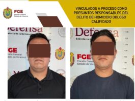Vinculados a proceso como presuntos responsables de homicidio doloso calificado