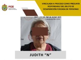 Vinculada a proceso por desaparición forzada; falsificó documentos de liberación en centro de detención de Coatepec