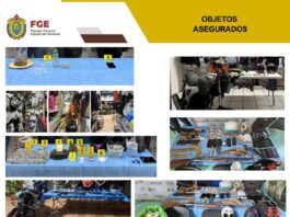 Fiscalía General del Estado detiene a 21 personas durante cateos realizados en diversos municipios