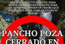 Retiran escombro de Pancho Poza; imponen nuevo cierre a la reserva