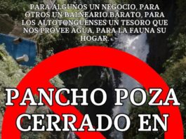 Retiran escombro de Pancho Poza; imponen nuevo cierre a la reserva