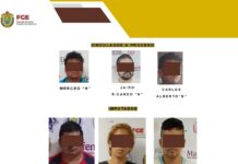 FGE reporta vinculaciones a proceso en Acayucan y Coatzacoalcos, así como imputaciones en la zona centro y sur por distintos delitos