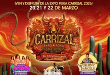 Carrizal celebrará 26 años de su Expo Feria Ganadera, Artesanal y Cultural: SECVER