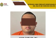 FGE cumple orden de aprehensión por homicidio doloso en Álamo Temapache