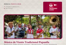 Invita SECVER a la presentación Música de Viento Tradicional Papantla