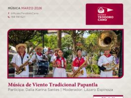 Invita SECVER a la presentación Música de Viento Tradicional Papantla