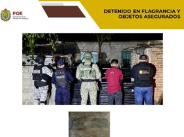Fiscalía General del Estado detiene a un adolescente y asegura indicios durante cateo en Paso de Ovejas