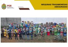 FGE asegura 193 máquinas tragamonedas en Córdoba