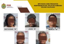 Fiscalía General del Estado logra imputación contra cinco presuntos responsables de homicidio en Poza Rica