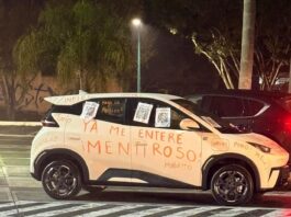 Autos con mensajes infieles en ciudades de Veracruz resultó ser campaña publicitaria