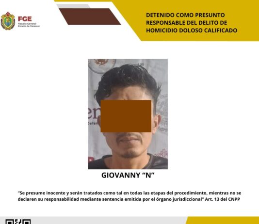 Investigación permite capturar a presunto multihomicida en Xalapa