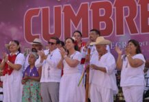 Rocío Nahle inaugura Cumbre Tajín, espacio de memoria viva y orgullo cultural