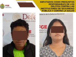 En cateo, Fiscalía de Veracruz detiene a dos personas y logra prisión preventiva oficiosa