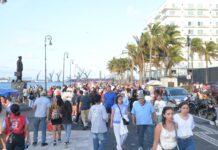 Registra ciudad de Veracruz gran afluencia turística el primer fin de semana de vacaciones