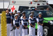 Refuerzan seguridad en playas de la ciudad de Veracruz con el Plan Marina Operación Semana Santa 2026