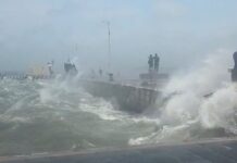 Frente frío con rachas de 120 km/h impacta 41 municipios de Veracruz: Gobernadora