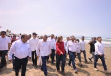 Gobierno de México confirma atención coordinada en el Golfo; Veracruz mantiene playas en buenas condiciones