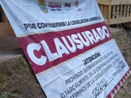 Frenan urbanización en Pancho Poza: clausuran obra de mirador