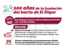 Habrá cierres viajes por desfile por el centenario del barrio de El Dique en Xalapa