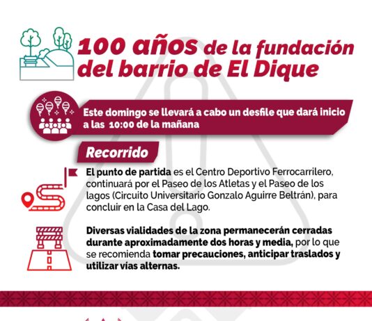 Habrá cierres viajes por desfile por el centenario del barrio de El Dique en Xalapa