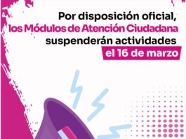 Módulos del INE suspenderán actividades el próximo lunes 16 de marzo