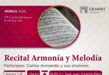 CEVART abre sus puertas a ciclo de recitales gratuitos durante marzo