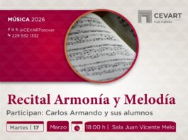 CEVART abre sus puertas a ciclo de recitales gratuitos durante marzo