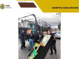 En Xalapa y Tlalnelhuayocan, FGE, fuerzas estatales y municipales aseguran 58 máquinas tragamonedas durante cateos en 9 establecimientos