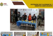 Detenido en flagrancia y objetos asegurados en operativo de cateo en Córdoba